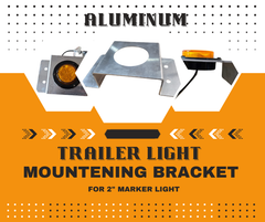 Aluminum Trailer Light Bolt On Mounting Marker-light Bracket 1000505