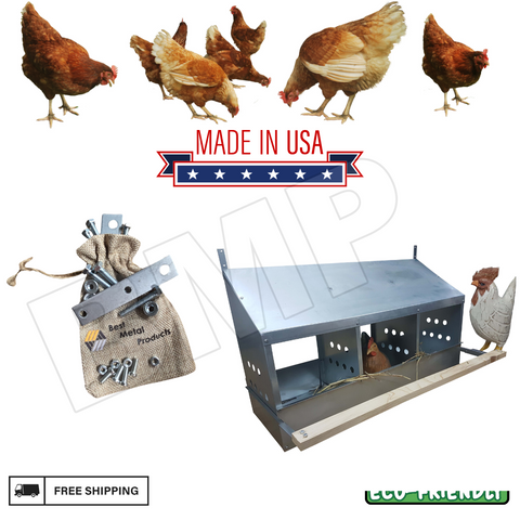 3 HOLE CHICKEN NESTING BOX 0300108