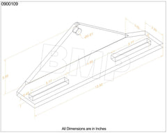 UNIVERSAL ZERO TURN HITCH STYLE FOR MOST ZERO TURN MOWERS 0900109