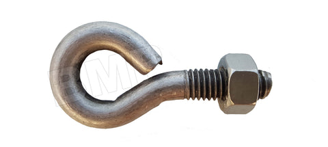 UNWELDED EYE BOLT M8 x 25 mm WITH NUT 1200504