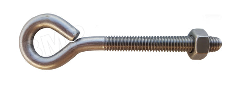 UNWELDED EYE BOLT M6 x 50 mm WITH NUT 1200503